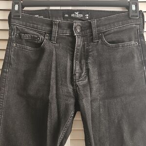 Hollister Women's Black Skinny Straight Jeans